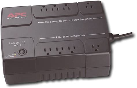 backup power electrical box|battery backup and surge protector.